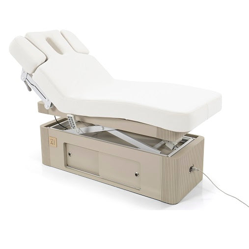SPA Bed White Motorized Function, Grey Base - G042F