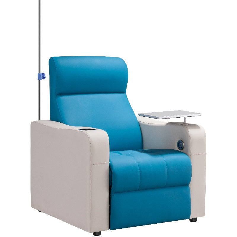 Blood Collection/Recliner Chair Blue, Motor Function - KFM-SF02