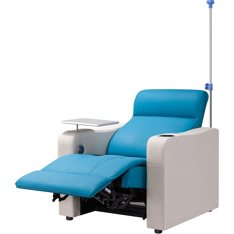 Blood Collection/Recliner Chair Blue, Motor Function - KFM-SF02