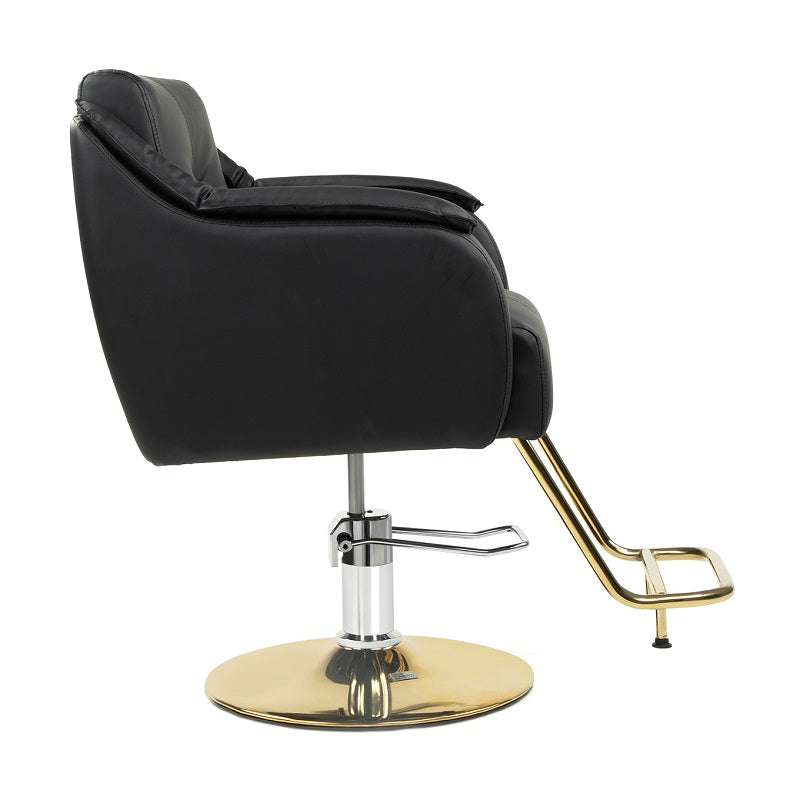 Styling Salon Chair Black Leather - MH-B171