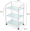 Derma Trolley, Glass Shelves - DP-6039