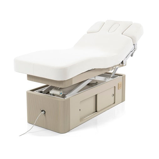 SPA Bed White Motorized Function, Grey Base - G042F