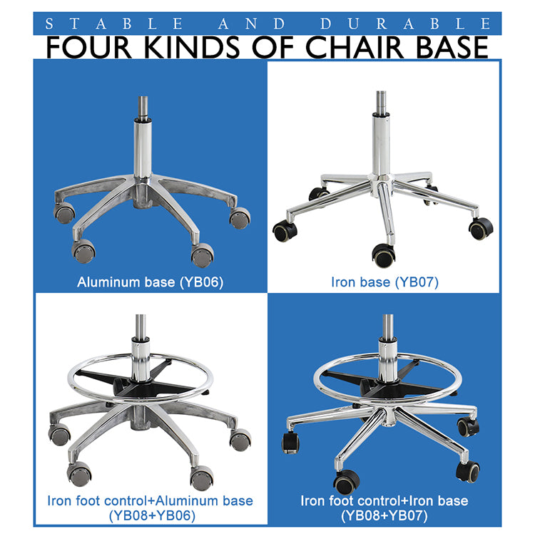 Medical Chair White with foot Ring - DP-Y915